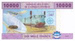 Central African States, 10,000 Franc, P-0410A