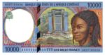 Central African States, 10,000 Franc, P-0405Lf