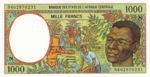 Central African States, 1,000 Franc, P-0502Nb