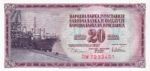 Yugoslavia, 20 Dinar, P-0088a