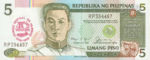 Philippines, 5 Peso, P-0177a
