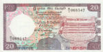 Sri Lanka, 20 Rupee, P-0097c,CBSL B2c