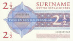 Suriname, 2.5 Dollar, P-0156