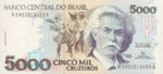 Brazil, 5,000 Cruzeiro, P-0232b,BCB B54b