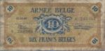 Belgium, 10 Franc, M-0004a