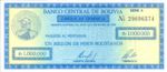 Bolivia, 1,000,000 Peso Boliviano, P-0190a