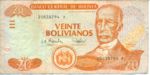 Bolivia, 20 Boliviano, P-0224