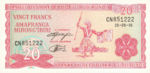 Burundi, 20 Franc, P-0027c v2,BRB B15i