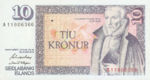 Iceland, 10 Krone, P-0048a Sign.2