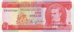 Barbados, 1 Dollar, P-0029a