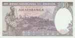 Rwanda, 100 Franc, P-0019,BNR B19a