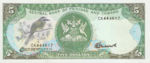 Trinidad and Tobago, 5 Dollar, P-0037b,CBTT B12c