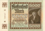 Germany, 5,000 Mark, P-0081a v2