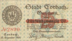 Germany, 25 Pfennig, C26.1c