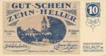 Austria, 10 Heller, FS 181a