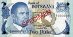 Botswana, 2 Pula, P-0007s1