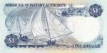 Bermuda, 1 Dollar, P-0028a