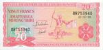 Burundi, 20 Franc, P-0027b v4