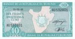 Burundi, 10 Franc, P-0033c