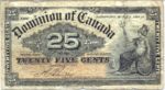 Canada, 25 Cent, P-0009b