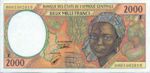 Central African States, 2,000 Franc, P-0203Eg