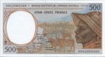 Central African States, 500 Franc, P-0301Ff