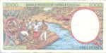 Central African States, 1,000 Franc, P-0302Fa