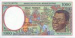 Central African States, 1,000 Franc, P-0402Lb