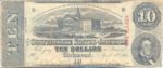 Confederate States of America, 10 Dollar, P-0060b