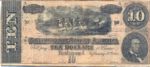 Confederate States of America, 10 Dollar, P-0068