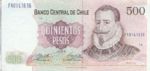 Chile, 500 Peso, P-0153e 14