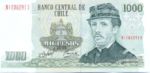 Chile, 1,000 Peso, P-0154f 12