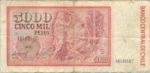 Chile, 5,000 Peso, P-0155a 10