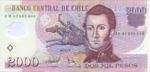 Chile, 2,000 Peso, P-0160b