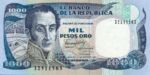 Colombia, 1,000 Peso Oro, P-0432 v2