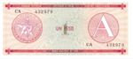 Cuba, 1 Peso, FX-0001