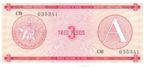 Cuba, 3 Peso, FX-0002