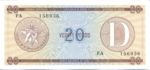 Cuba, 20 Peso, FX-0036