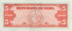 Cuba, 5 Peso, P-0078a
