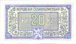 Czechoslovakia, 20 Koruna, P-0061s