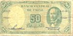Chile, 50 Peso, P-0121 Sign.1