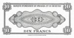 Burundi, 10 Franc, P-0002