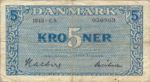 Denmark, 5 Krone, P-0035f