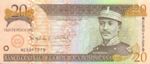 Dominican Republic, 20 Peso Oro, P-0169d
