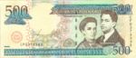 Dominican Republic, 500 Peso Oro, P-0172b
