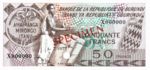 Burundi, 50 Franc, P-0028as