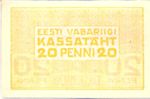 Estonia, 20 Penni, P-0041a