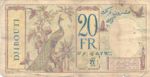 French Somaliland, 20 Franc, P-0007a