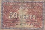 French Indochina, 50 Cent, P-0087d