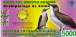 Galapagos Islands, 5,000 Nuevos Sucres, 